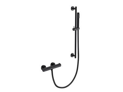 nastenny termostaticky sprchovy set veo cerna