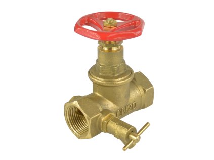 Klum Ventil uzatvárací s odvodnením, 5/4" PR8123