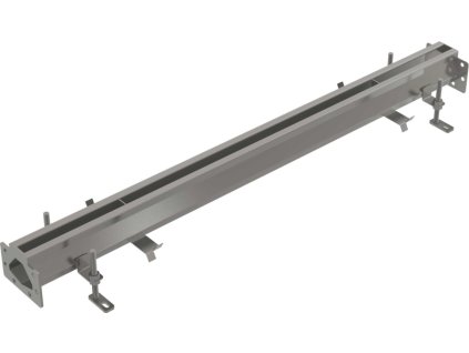 ALCA Priemyselný žľab s drážkou 1 m, nehrdzavejúca oceľ AISI 304 APR7-0211-20