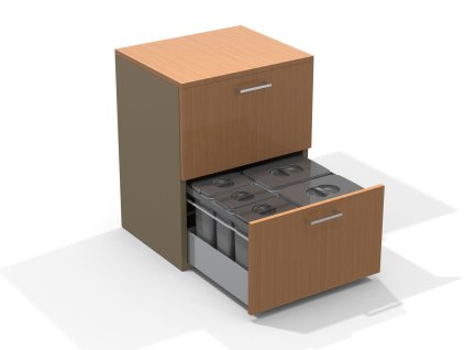 Umývadlá JAZZ 600 2x15 l + 3x7 l EK2603