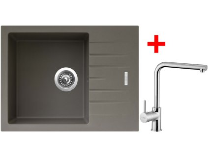 Sinks PERFECTO 650 Truffle + Elka G11054