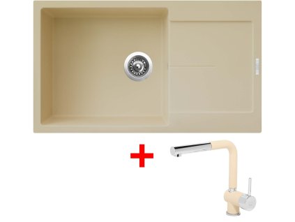 Sinks ULTIMA 860 XXL Sahara + Mix 3 P GR G14450