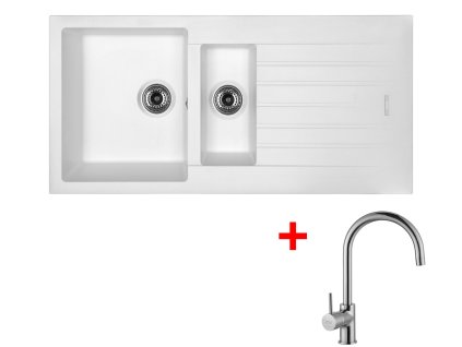 Sinks PERFECTO 1000.1 Milk + Vitalia G16228