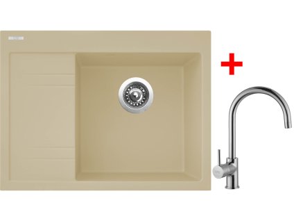 Sinks RIM 650 P Sahara + Vitalia G3050