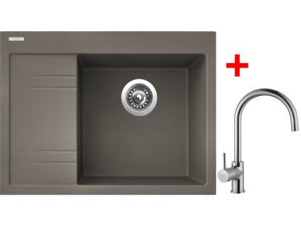 Sinks RIM 650 P Truffle + Vitalia G3054