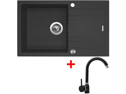 Sinks LINEA 780 XC Granblack + Polo GR G4130XC