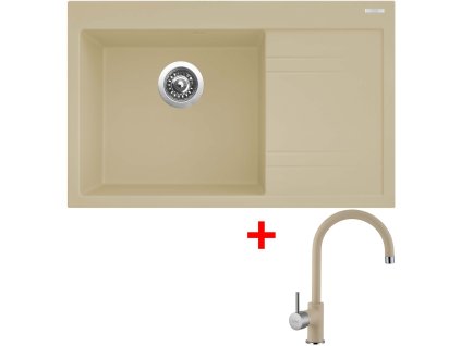Sinks RIM 780 L Sahara + Vitalia GR G5250