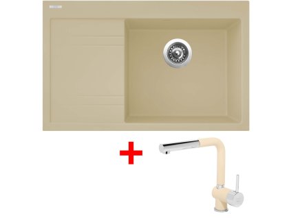 Sinks RIM 780 P Sahara + Mix 3 P GR G6450