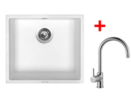 Sinks FRAME 457 Milk + Vitalia G7828