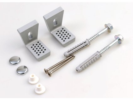 EGO-FLO-CENTO skrutky a L profily na upevnenie WC a bidetov do zeme, 761490