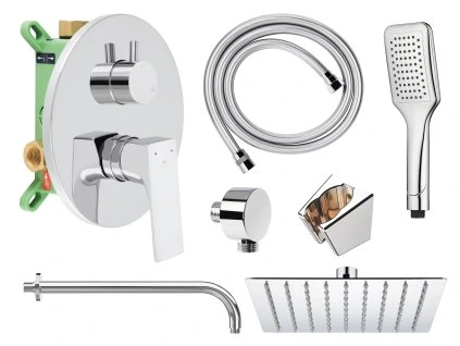 podomitkovy sprchovy set modena 2f chrom