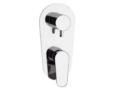 HOPA Podomietková sprchová batéria PIRA 9408 - nikel brúsený BAREW9408