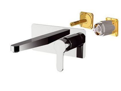 HOPA Podomietková umývadlová batéria PIRA 15KB08 - nikel brúsený BAREW15KB08