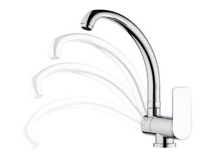 HOPA Drezová stojanková batéria ARNO 42R08 - nikel brúsený BAREI42R08