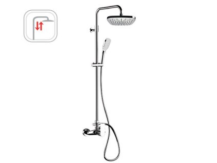 HOPA Nástenný sprchový set ARNO - chróm BAREI37A8CPAD20