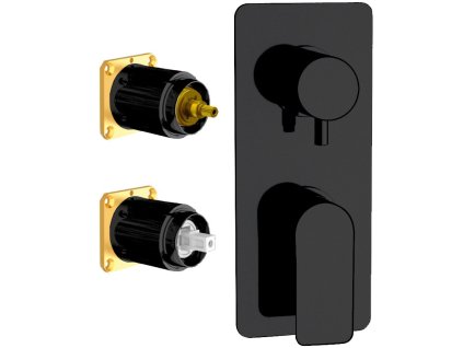 HOPA Podomietková sprchová batéria ARNO 92KB14 - čierna matná BAREI92KB14