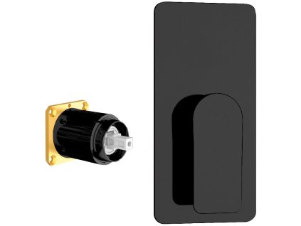 HOPA Podomietková sprchová batéria ARNO 30KB14 - čierna matná BAREI30KB14