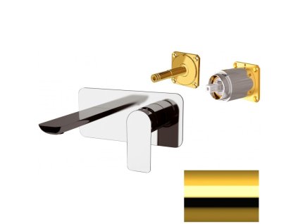 HOPA Podomietková umývadlová batéria ARNO 15KB21 - zlatá lesklá BAREI15KB21