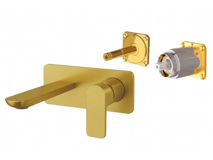 HOPA Podomietková umývadlová batéria ARNO 15KB22 - zlatá brúsená matná BAREI15KB22