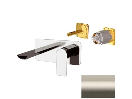 HOPA Podomietková umývadlová batéria ARNO 15KB07 - nikel brúsený matný BAREI15KB07