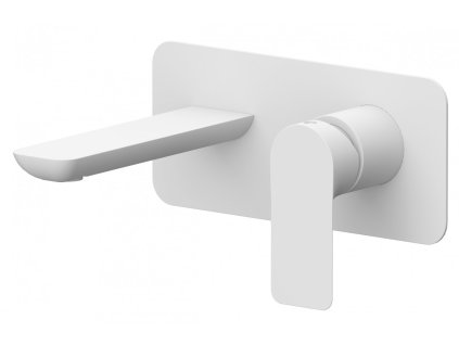 HOPA Podomietková umývadlová batéria ARNO 15KB37 - biela matná BAREI15KB37