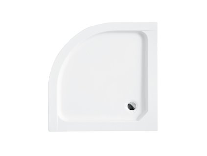 BESCO Štvrťkruhová sprchová vanička ALEX Rozmer A - 70 cm, Rozmer B - 70 cm OLBVANACALE70