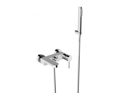 BESCO Nástenná vaňová batéria DECCO Chróm s príslušenstvom BABWDSCH