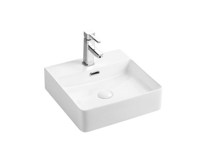 HOPA Umývadlo PIENO - nástenné aj na dosku 42×42×12 cm OLKLT2177