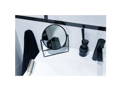 Hopa Kozmetické zrkadlo stojacie, čierne KD02091468