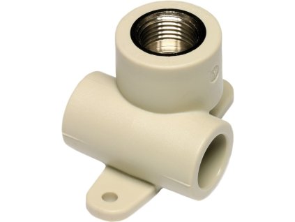 WAVIN EKOPLASTIK PPR priechodná doska 20 mm, 1/2", zvárateľná, voda, PP-R, SNKP020RCT