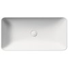 GSI NUBES keramické umývadlo na dosku 80x40cm, biela mat 904009