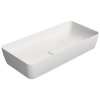 GSI NUBES keramické umývadlo na dosku 80x40cm, biela mat 904009