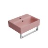 GSI NUBES keramické umývadlo 40x32cm, blush mat 9684124