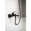 Sapho TURSI nástenná vaňová batéria, čierná matná TI010B