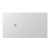 Polysan TRENECA sprchová vanička z liateho mramoru s možnosťou úpravy rozmeru 160x90cm, biela matná 84311.11