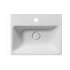 GSI NUBES keramické umývadlo 50x40cm, biela mat 9682109