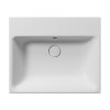GSI NUBES keramické umývadlo 60x50cm, bez otvoru, biela mat 9631009