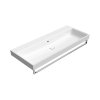 GSI NUBES keramické umývadlo 120x50cm, bez otvoru, biela ExtraGlaze 9624011