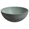 Sapho MINOR betónové umývadlo na dosku, priemer 26cm, zelená mat MR26023