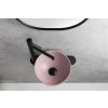 Sapho MINOR betónové umývadlo na dosku, priemer 26cm, ružová mat MR26021