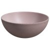 Sapho MINOR betónové umývadlo na dosku, priemer 26cm, ružová mat MR26021