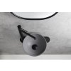 Sapho MINOR betónové umývadlo na dosku, priemer 26cm, šedá mat MR26017