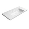 GSI NORM keramické umývadlo 100x50cm, BEZ OTVORU, biela ExtraGlaze 8633011