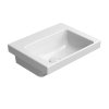GSI NORM keramické umývadlo 42x34cm, bez otvoru, biela ExtraGlaze 8685011