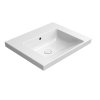 GSI NORM keramické umývadlo 60x50cm, bez otvoru, biela ExtraGlaze 8635011