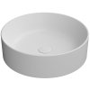 GSI KUBE X keramické umývadlo na dosku, priemer 45cm, biela mat 942709