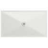 GSI Keramická sprchová vanička, obdĺžnik 140x80x2cm, biela mat 46140809