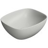 GSI NUBES keramické umývadlo na dosku 40x35cm, cenere mat 978517