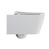 GSI NUBES závesná WC misa, Swirlflush, 35x55cm, biela dual-mat 961509