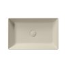 GSI KUBE X keramické umývadlo na dosku 60x37cm, creta mat 945308